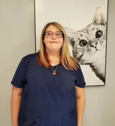 Paige Gunter, staff at Appalachian Veterinary Hospital